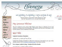 Tablet Screenshot of elvenesse.net